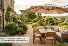 Choosing the Right Place for Outdoor Furniture in Your Area