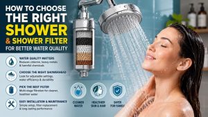 How to Choose the Right Shower & Shower Filter for Better Water Quality