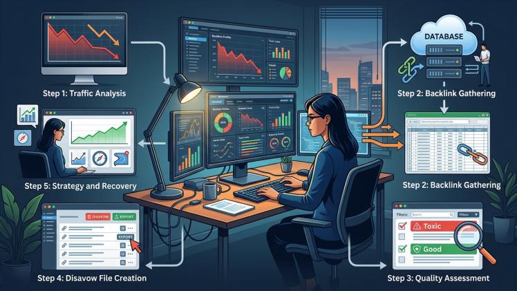 How to Run a Backlink Audit After a Ranking Decline