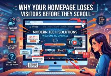 Why Your Homepage Loses Visitors Before They Scroll